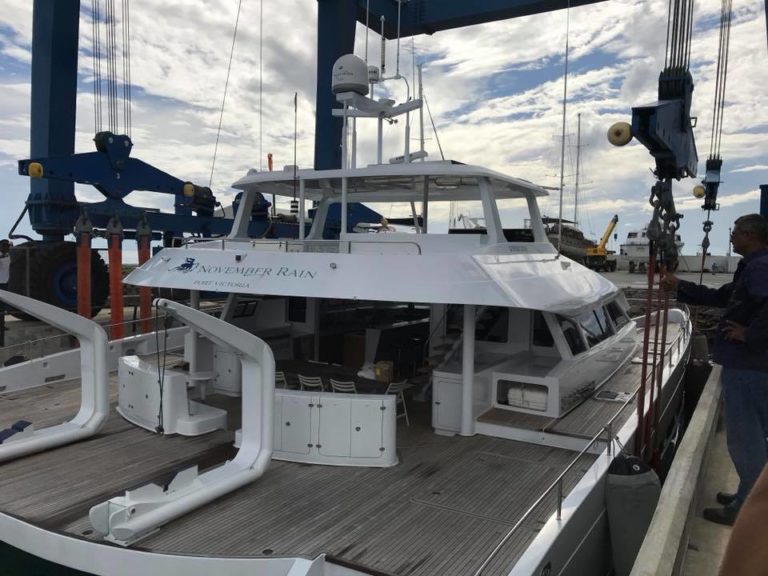 SEYCHELLES CATAMARAN MAINTENANCE South African Catamaran